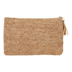 Store things the natural way with the Papeth raffia beach bag. Its rough grain and country charm will awaken your desire for mellow simplicity, and a season spent dreaming.Crocheted raffia pouchZip closureVilebrequin TurtleMen and Women Beach PouchMen and Women Beach Pouch Solid To take care of your precious Men and Women Zipped Beach Pouch, we advise you to follow our suggestions below:Hand-wash your Zipped Beach Pouch only.Do not use oxygenated or chlorine based bleach/ stain removers.Air-dry Travel Clutch With Braided Handles, Everyday Natural Clutch Bag, Natural Color Everyday Clutch Bag, Everyday Natural Color Clutch Bag, Natural Clutch Bag For Everyday Use, Natural Color Clutch Bag For Everyday Use, Beach Zipper Pouch, Rectangular Zipper Pouch For The Beach, Natural Color Clutch With Braided Handles For Daily Use