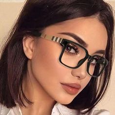 Raelynn Eyeglasses - Tha Shade Eyeglasses Womens Glasses Frames, Plastic Glasses, Optical Eyewear, Cute Glasses, Fashion Eye Glasses, Stylish Glasses, Square Glasses, Wearing Glasses, Optical Glasses