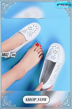 Women's Nurse Loafers Leather Plum Stomata Nursing Shoes Summer Slip-on Loafers With Perforations, Summer Low-top Moccasins With Rubber Sole, White Leather Round Toe Shoes For Summer, White Leather Shoes With Round Toe For Summer, White Flats With Perforated Round Toe, Summer Slip-on Closed Toe Moccasins, Summer Flat Loafers With Stitched Sole, White Slip-on Leather Shoes For Summer, Casual Summer Leather Shoes With Perforations