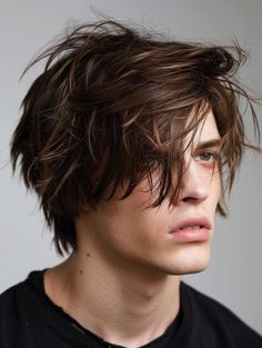 Discover 30 Shaggy Hairstyles for Men: Versatile Looks from Wavy to Straight Hair Wavy To Straight Hair, Shaggy Hairstyles For Men, Men With Straight Hair, Shaggy Hairstyles, Wavy Layers, Boys Hair, Curl Defining Cream, Haircut Men, Shaggy Hair