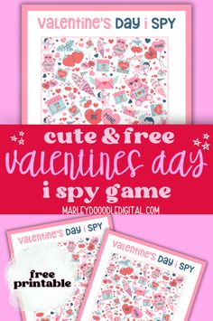 Engage kids with this Valentine’s Day I Spy game! This free printable is perfect for classrooms, preschool parties, or family fun. Featuring an answer key, it’s an easy and entertaining way to celebrate the holiday with little ones! Valentines I Spy, I Spy Free Printable, I Spy Printable, Spy Games For Kids, Valentine Worksheets, Valentines Games, I Spy Games, Valentines Day Coloring Page, Spy Games