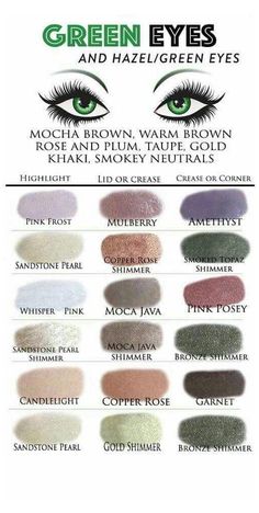 Hazel Green Eyes, Eyeshadow For Green Eyes, Hazel Eye Makeup, Makeup Looks For Green Eyes, Artist Makeup, Makijaż Smokey Eye, Natural Make Up