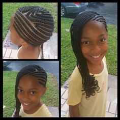 Braid Hairstyles For Black Women, Braid Styles For Girls, Cornrow Hairstyle, Hairstyle Videos, Twisted Hair, Big Braids