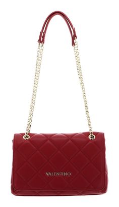 VALENTINO Ocarina Flap Bag Schultertasche Umhängetasche Tasche Rosso rot Neu ✓ Große Auswahl - faire Preise ✓ Freundlicher & schneller Service VALENTINO Ocarina Flap Bag Rosso UVP: 129,99 € 87,70 € inkl. MwSt Sofort versandfertig / Lieferzeit: 1-2 Werktage VALENTINO Ocarina Flap Bag Rosso VALENTINO Schultertasche im gesteppten Look Daten Schultertasche: Maße: Breite ca. 26 cm, Höhe ca. 15 cm, Tiefe ca. 7 cm Gewicht: ca. 585 g Farbe: Rosso (rot) 1 Schulterriemen: ca. 70 cm Material: Außen 100% Po Valentino Bags, Flap Bag, Dark Red, Zipper, Design