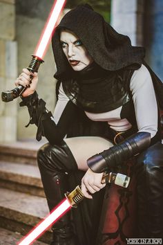 Sith Cosplay, Star Wars Dress, Asajj Ventress, Elvira Mistress Of The Dark, Star Wars Sith, Star Wars Women, Star Wars Images, Star Wars Pictures