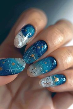 Astrology Nails, Aries Women, Space Nails, Perfect Manicure, Astrological Sign, Astrology Signs, New Adventures, Fun Nails