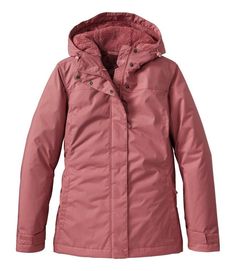 Women's Winter Warmer Jacket | Insulated Jackets at L.L.Bean Winter Windproof Outerwear For Outdoor Activities, Windproof Winter Outerwear For Outdoor Activities, Solid Outerwear With Fleece Lining For Hiking, Hiking Outerwear With Fleece Lining, Outdoor Solid Outerwear With Fleece Lining, Outdoor Fleece-lined Outerwear, Winter Windbreaker With Fleece Lining For Outdoor Work, Windproof Winter Outerwear For Outdoor, Solid Parka With Fleece Lining For Hiking