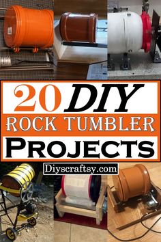 20 diy rock tumbler projects that are easy to make and fun for kids