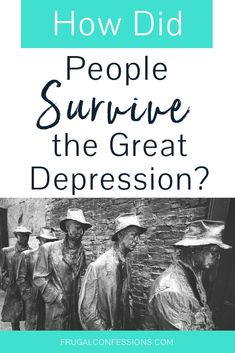 I've often wondered how did people survive the Great Depression? I feel like we've got so much to learn in self sufficient living and money saving tips from great depression survivors. People who grew up during the Great Depression truly know frugal living. And while their stories are often somewhat severe, we can all learn much from the way they saved money in their daily lives. #savemoney #survival #skills Self Sufficient Living, Extreme Frugality, Female Urinal, Saved Money, Frugal Habits, Outdoor Survival Kit, Money Strategy, Self Sufficient, 6th Grade Ela