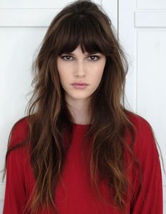 Creative Hair Color, Hair Appointment, Effortless Hairstyles, Long Hair With Bangs, Hair Inspo Color, Bed Head, Makati, Dream Hair, Long Hair Cuts