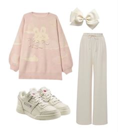 Woman Style, Kpop Fashion Outfits, Really Cute Outfits, 가을 패션, Girly Outfits, Casual Style Outfits, Kpop Fashion, Lookbook Outfits, White Pants