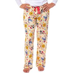 Get into the holiday spirit with these cozy Disney Winnie the Pooh pajama pants, great for lounging all season long! They feature an adorable allover print of Winnie the Pooh, Tigger, and Eeyore donning festive Santa hats surrounded by twinkling holiday lights. These sleep pants bring a touch of holiday magic to your relaxation time. Designed for ultimate comfort, the super-soft polyester/spandex fabric provides a cozy fit, while the elastic drawstring waistband ensures a secure, adjustable feel Tigger And Eeyore, Gifts For Disney Lovers, Winnie The Pooh Tigger, Lights Design, Fleece Pajama Pants, Santa Hats, Holiday Mood, Lounge Pajamas, Polyester Spandex Fabric