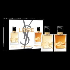 Libre Eau de Parfum Mini Duo Set - Yves Saint Laurent | Ulta Beauty Sephora Mini Perfume, Mini Perfume Set, Sephora Gift Sets, Perfume Yves Saint Laurent, Saint Laurent Libre, Ysl Perfume, Mini Perfumes, Vanilla Bourbon, Musk Perfume