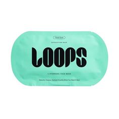 LOOPS Clean Slate Detoxifying Mask - 1.058oz Hydrating Face Mask, Face Care Routine, White Face Mask, Clean Slate, Health Facts, Intense Workout, Skin Care Essentials, Facial Skin Care, Face Care