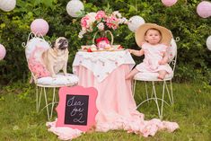 Tea Party Photoshoot, Tea Party Pictures, Tea Party Photography, Outdoor Tea Party, Father Daughter Pictures, Outdoor Tea Parties, Fairy Photography, Bday Photoshoot, Kids Tea Party