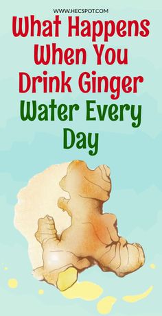 Ginger Water, Ginger Benefits, Planet Fitness, Healthy Juice Recipes, Healthy Drinks Recipes, Ginger Tea, Water Recipes, Detox Water, Health Drink