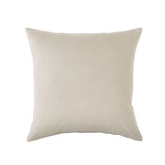 a white pillow on a white background