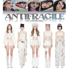 Antifragile Stage Outfit, Antifragile Le Sserafim Outfits, Le Sserafim Stage Outfits, Le Sserafim Stage, Itzy Outfit, Kpop Dance Outfits, Korean Fashion Kpop Inspired Outfits, Dance Style Outfits