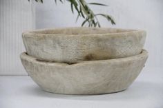 Wooden Dough Bowl Antique | Medium  Debra Hall Lifestyle Marble Pillow, French Vintage Decor, Antique Bar, Wooden Dough Bowl, Modern Rustic Decor, Rustic Centerpieces, Aging Wood, Dough Bowl, Vintage Candle Holders