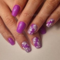 Fucsia Nails, Christmas Nails Diy, Pink Nail Art, Purple Nail, Best Nail Polish, Colorful Nail Designs, Best Nail Art