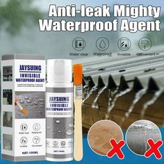 an image of waterproof agent and paint