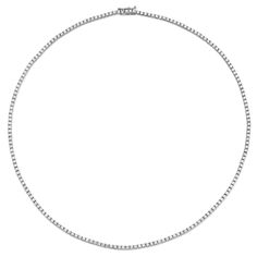 Fine Jewelry Single Strand Diamond Necklace, Diamond White Single Strand Necklace, Single Strand Round Cut Diamond Necklace, Timeless White Gold Diamond Necklace With 17 Jewels, White Gold Chain Necklace With Diamond Accents, Classic Formal Chain Necklace With Single Cut Diamonds, Classic White Gold Necklace With Diamond Accents, Classic Diamond Chain Necklace For Formal Occasions, Formal Single Strand Diamond Chain Necklace