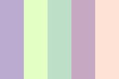 pastel color swatches for the background