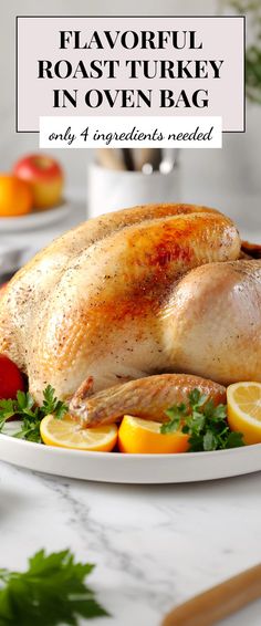 Image for Flavorful Roast Turkey in Oven Bag How Long To Cook Turkey In Roasting Bag, Cooking Turkey In Bag In Oven, Turkey In An Oven Bag, Easy Roast Turkey, Turkey In Oven Bag, Turkey In Oven, Cooking A Turkey, Turkey In A Bag, Oven Bag