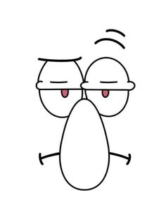 the face of an angry bird with glasses on it's eyes and one eye closed