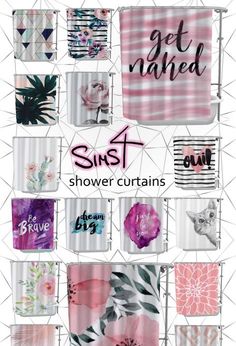 a bunch of towels that are hanging on a rack with the words, sun and flower curtains