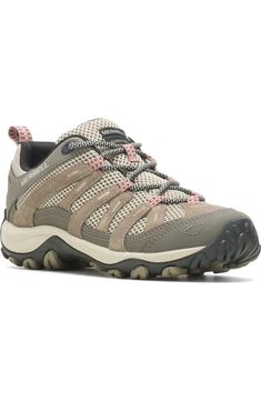 Merrell Alverstone 2 Hiking Sneaker (Women) | Nordstromrack Hiking Sneakers Women, Camping Shoes, Waterproof Hiking Shoes, Hiking Sneakers, Hiking Shoe, Trail Shoes, Hiking Gear, The Trail, Hiking Shoes