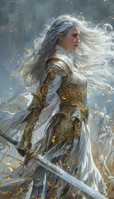 Warrior Princess Aesthetic, Valkyrie Warrior, Viking Valkyrie, Warrior Angel, Roleplay Characters, Female Knight, Warrior Girl, Princess Art