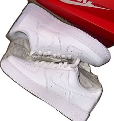 Shoes Af1, Air Force Ones, Nike White, White Nikes, One Color, Air Force, Nike Shoes, Nike Women, Force