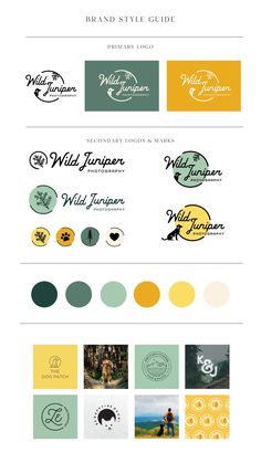 the brand style guide for wild journey