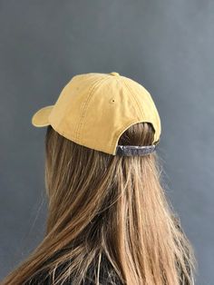 Hand embroidered women hat with floral design / baseball hat for women Color: mustard baseball cap. Design: hand-embroidered flowers. Cap size (head circumference): 55 - 67 cm. The quality of the embroidery and baseball cap is superior, I guarantee! ;) I really enjoyed making this, and I hope my customer will enjoy showing it off. 🌿PLEASE NOTE THIS HAT IS READY TO SHIP🌿 CHECK OUR OTHER ACCESSORIES 🌸 More Baseball hats: https://www.etsy.com/shop/KazkovaEmbroidery?ref=seller-platform-mcnav§ion_ Adjustable Dad Hat With Curved Bill, Everyday Visor Hat, Yellow Cotton Hat (one Size Fits Most), Casual Yellow Hats With Curved Brim, Casual Yellow Hat With Curved Brim, Casual Yellow Baseball Cap With Curved Bill, Casual Yellow Trucker Hat With Curved Bill, Casual Yellow Curved Brim Hat, Casual Yellow Cap