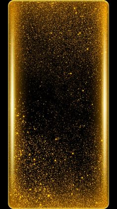 gold flecks on a black background with a light strip at the bottom and an area for text