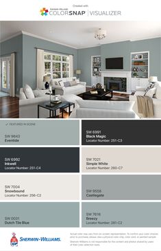 the color scheme for this living room is neutral