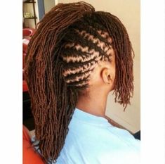 Sisterlock Hairstyles, French Twist Braids, New Natural Hairstyles, Style Africain, Dreadlock Styles, Beautiful Curls