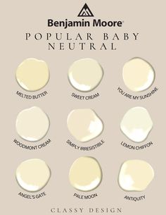 the different shades of neutral paint