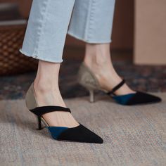 Suede Kitten Heels With 4-inch Heel, Office Heels With Heel Strap In Suede, Office Suede Heels With Heel Strap, Pointed Toe Suede Heels With Heel Strap, Dancing Shoes Wedding, Wedding Dancing, Dancing Shoes, Black Pumps Heels, Mary Jane Shoes Womens