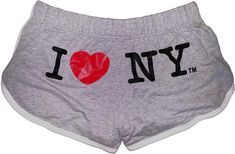 Don't miss out on a classic item like this! Our I Love NY Summer shorts has a high quality print logo that will not fade. Our ladies "I Heart NY" shorts is officially licensed with I Love NY hang tags, is machine washable and makes a great gift for any female New Yorker! Baumwolle I Heart Ny, Womens Summer Shorts, Short I, I Love Ny, Un Logo, Lady Grey, I ❤ Ny, Skorts, Hang Tags