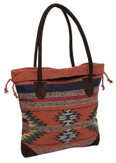 Southwestern Large Boho Tote- The Camila Go West Tote Purse - Ranch Junkie Mercantile LLC Large Tote Purse, Wool Tote, Go West, Western Purses, Boho Tote, Southwest Design, Tapestry Bag, Saddle Blanket, Cow Girl