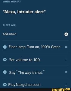 an iphone screen with the text'alex, intrud alert '