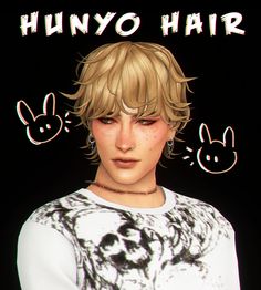 maxis match hairs inspired by random hairstyles i saved in my pinterest board ✧.* – @dem0nyo on Tumblr Sims 4 Cas Skin Details, Obey Me Sims 4 Cc, Sims 4 Men’s Cc, Random Hairstyles, Ts4 Hair, Sims 4 Family, Sims 4 Anime