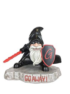 Amazon.com: GlitZGlam Warrior Gnome with Shield - Protector of The Garden Gnomes and Guardian of The Enchanted Miniature Fairies in Lawn Gnome Land: Home & Kitchen Miniature Fairies, Happy To Meet You, Outdoor Lawn, Outdoor Statues, Miniature Fairy