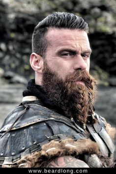 Short Hair Long Beard, Beards For Men, Viking Beards, Viking Beard Styles, Ducktail Beard, Braided Beard, Scruffy Beard