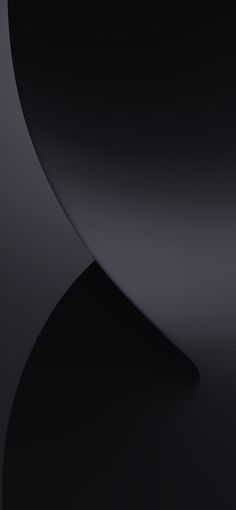 an abstract black background with curved lines