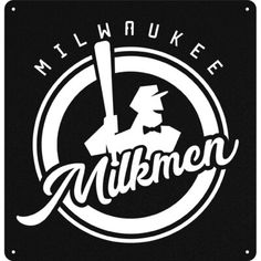 the logo for milwaukee's baseball team, which has been designed by an artist