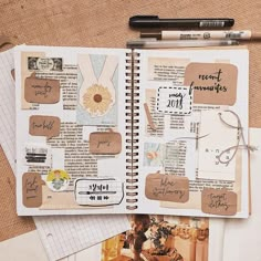 Bujo Journaling, Penanda Buku, Bullet Journal Notes, Aesthetic Journal, Journal Stuff, Journal 3