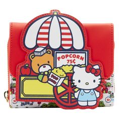 Loungefly Hello Kitty Carnival Wallet. Order now for Same day dispatch. Free shipping available. Popcorn Stand, Loungefly Hello Kitty, Charmmy Kitty, Hello Kitty Friends, Hello Kitty And Friends, Hello Kitty Coloring, Coordinating Patterns, Loungefly Bag, Super Kawaii